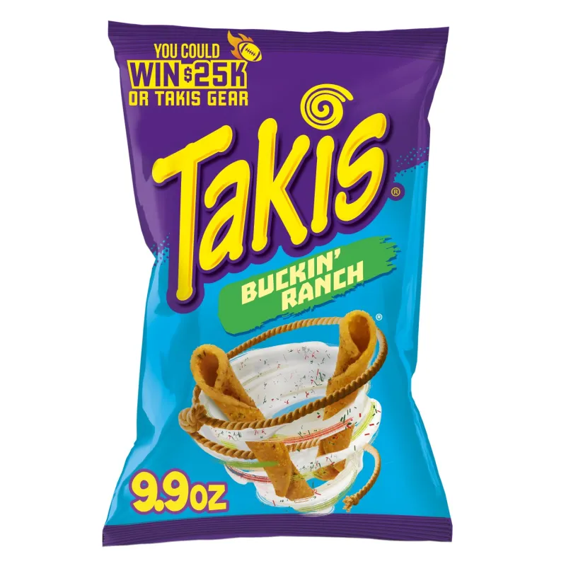 CHIPS TAKIS BUCKIN RANCH 90G