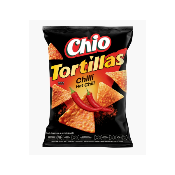 CHIPS TORTILLAS CU GUST CHILI CHIO 110G