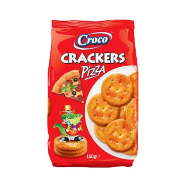 CRACKERS CU AR.PIZZA CROCO 150 GR