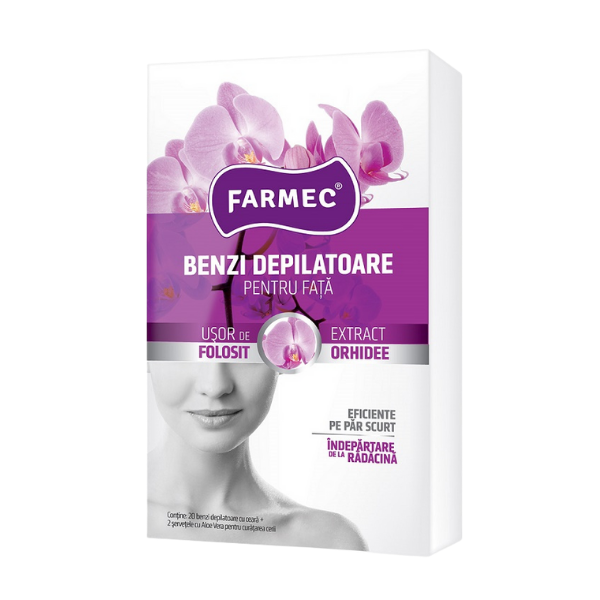 BENZI DEPILATOARE FARMEC DE FATA ORHIDEE