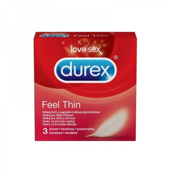 DUREX FEEL THIN 3BUC