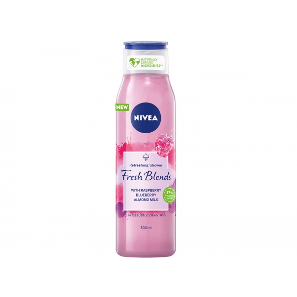 GEL DUS NIVEA FRESH BLENDS RASPBERRY 300ML