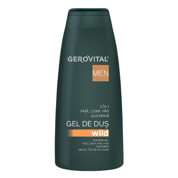 GEL DUS WILD 3IN1 GEROVITAL MEN 400ML