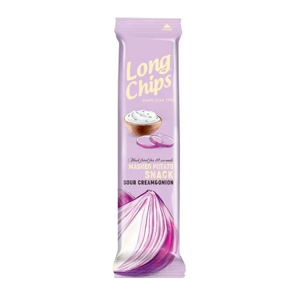 LONG CHIPS CU AR SOUR CREAM&ONION 75G