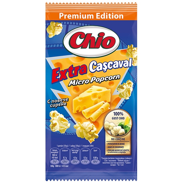 POPCORN MICRO EXTRA CU GUST CASCAVAL 80G
