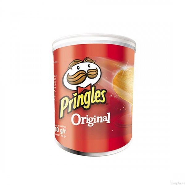 PRINGLES CHIPS ORIGINAL 40GR