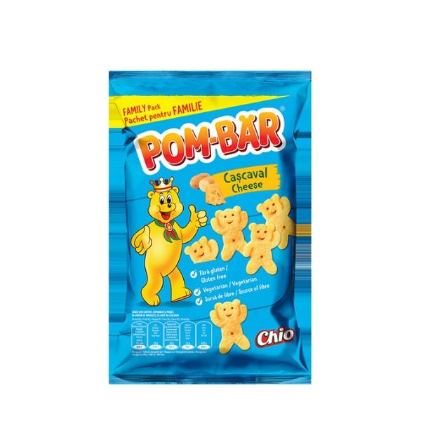 SNACK DIN CARTOFI CU GUST DE CASCAVAL POMBAR 80GR