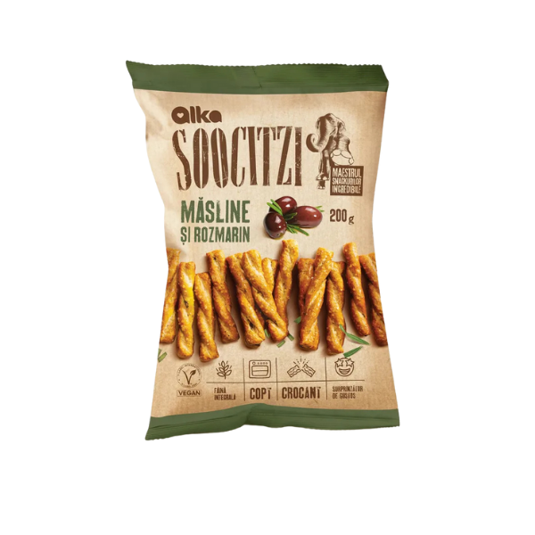SOOCITZI CU MASLINE SI ROZMARIN 180G