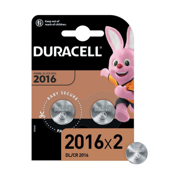 DURACELL BAT SPECIALIZATE LITHIU CR2016N 2/SET