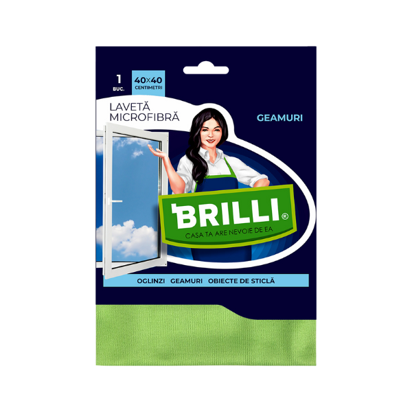 LAVETA MICROFIBRA GEAMURI BRILL