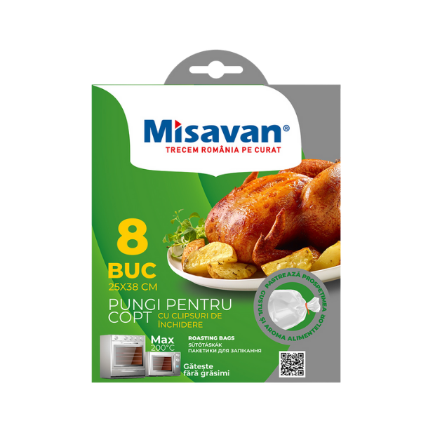 PUNGI DE COPT MSV 25X38CM 8/SET