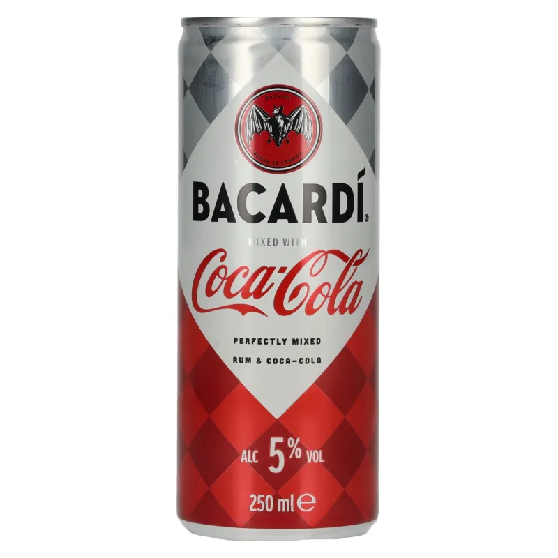 COCKTAIL CU ROM BACARDI SI COCA COLA 0.25L SGR