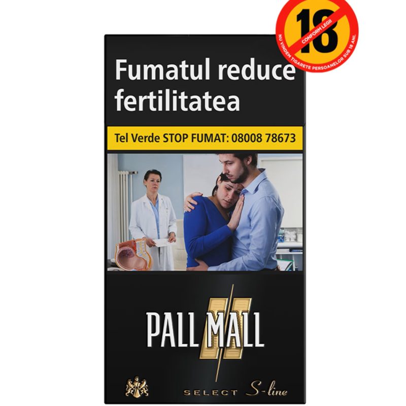 PALL MALL SELECT S-LINE BLACK