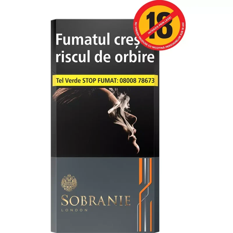 SOBRANIE REDEFINED CHROME100