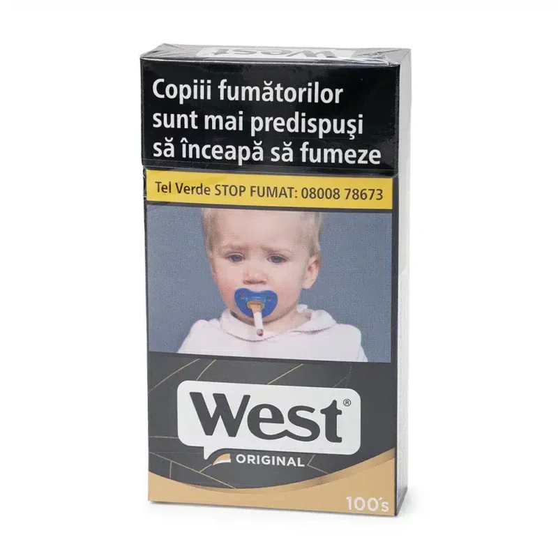 WEST ORIGINAL 21 BLACK 100S