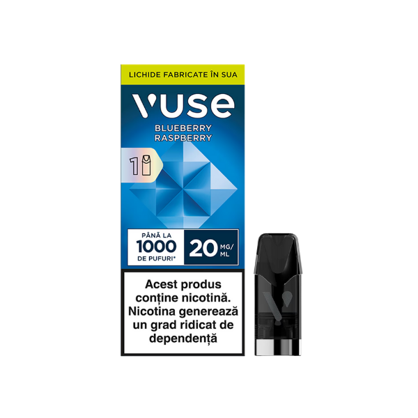 VUSE 1POD CAPSULE BLUEBERRY RASPBERRY 20MG/ML
