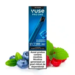 VUSE PRO ONE1000 BLUEBERRY RASPBERRY 20MG/ML