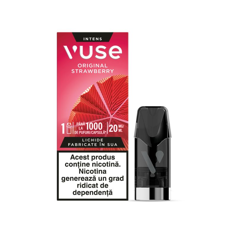 VUSE 1POD CAPSULE ORIGINAL STRAWBERRY 20MG/ML