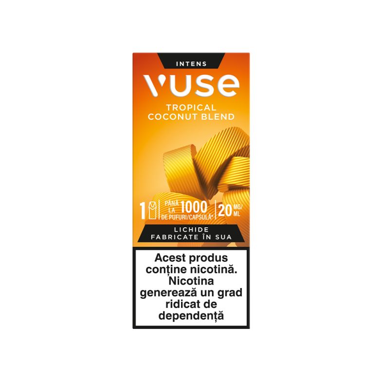 VUSE 1POD CAPSULE TROPICAL COCONUT BLEND 20MG/ML