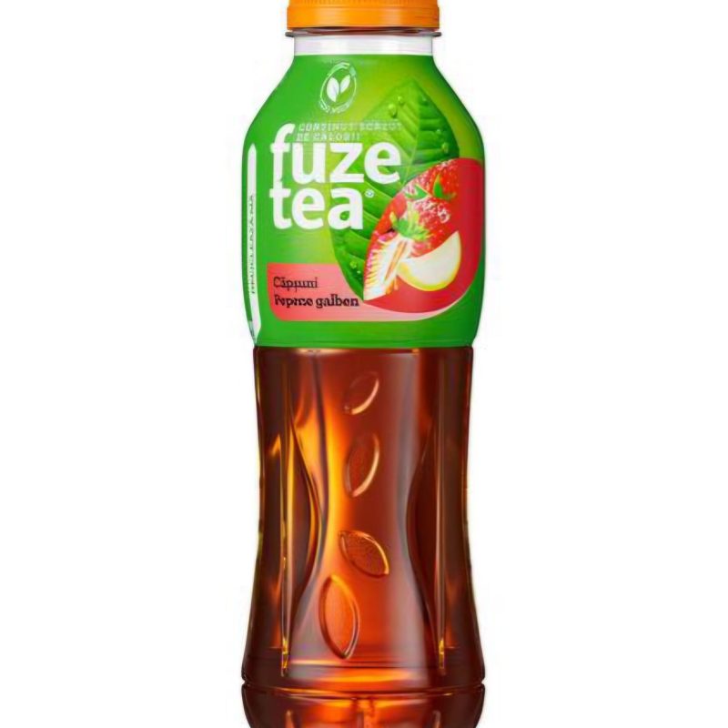 FUZETEA CU AR CAPSUNI PET 0.5L SGR