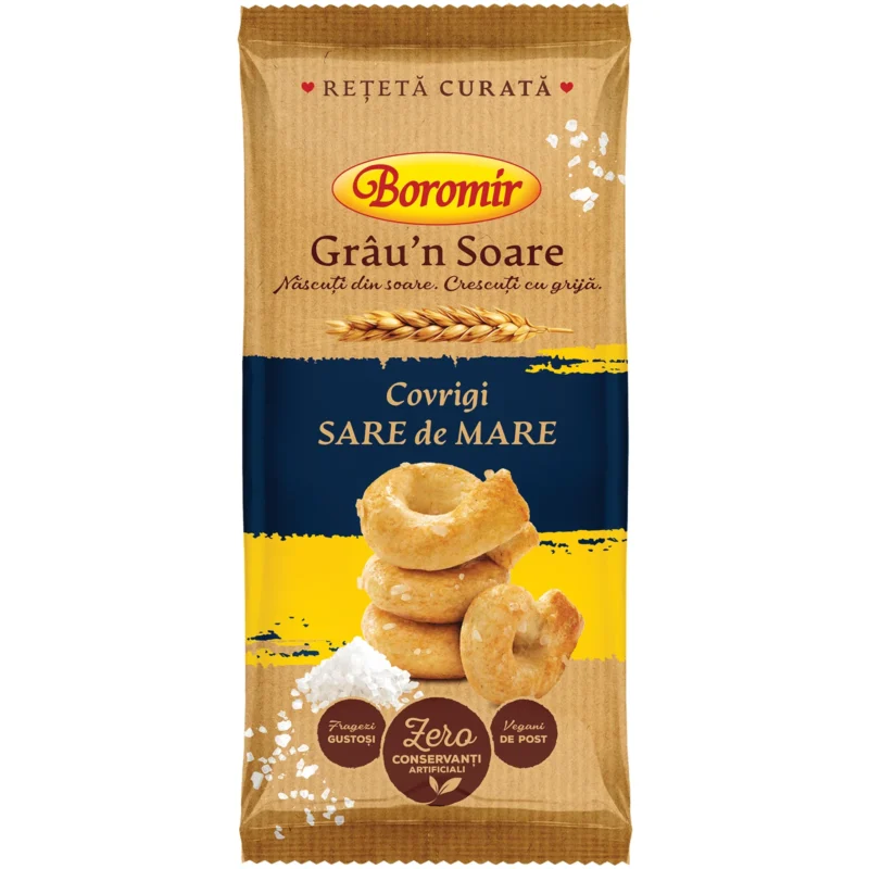 COVRIGI CU SARE DE MARE GRAU IN SOARE BOROMIR 100G