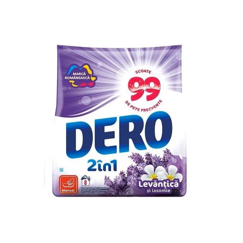 DETERGENT MANUAL LAVANDA DERO 400G