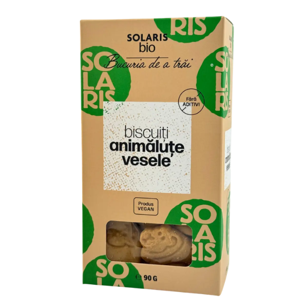 BISCUITI ANIMALUTE VESELE SOLARIS 90G