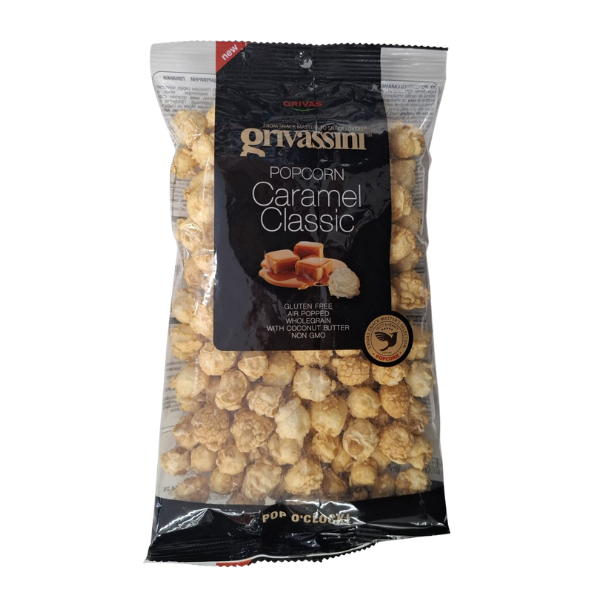 POPCORN CU CARAMEL GRIVAS 60G
