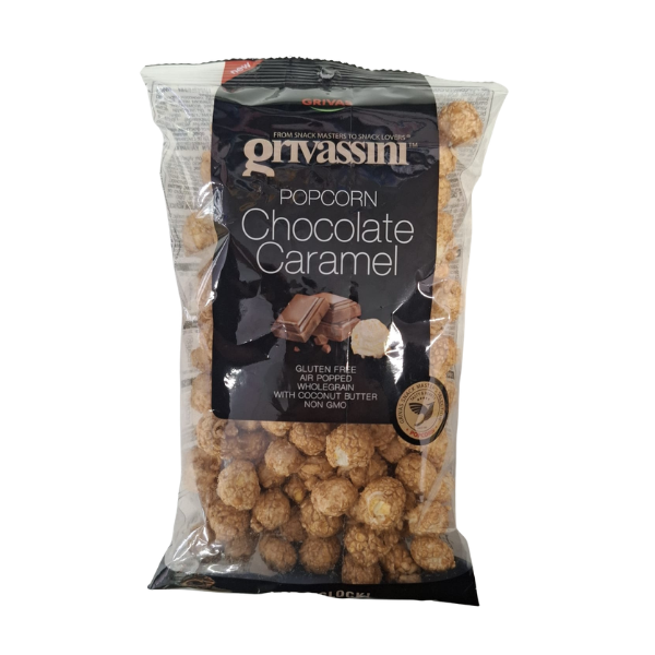 POPCORN CU CIOCO SI CARAMEL GRIVAS 60G