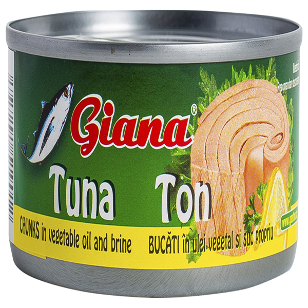 TON BUCATI ULEI VEGETAL GIANA 160G