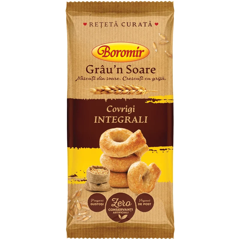 COVRIGI CU SEMINTE  GRAU IN SOARE BOROMIR 100G